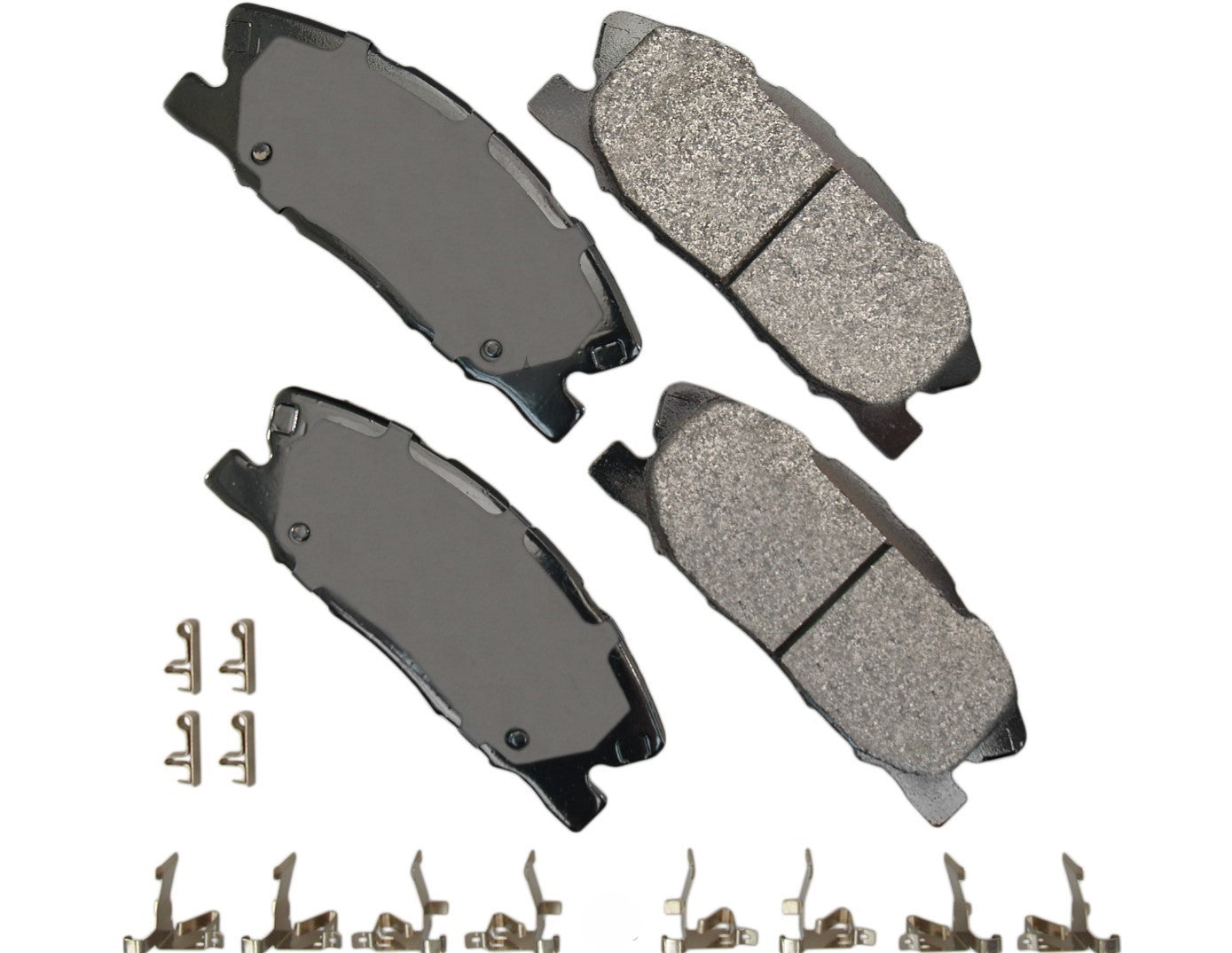 Akebono Brake Corporation Brake Pads - Severe Duty - Front - Dodge Charger 2014-23 - Set of 4