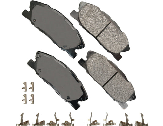 Akebono Brake Corporation Brake Pads - Severe Duty - Front - Dodge Charger 2014-23 - Set of 4
