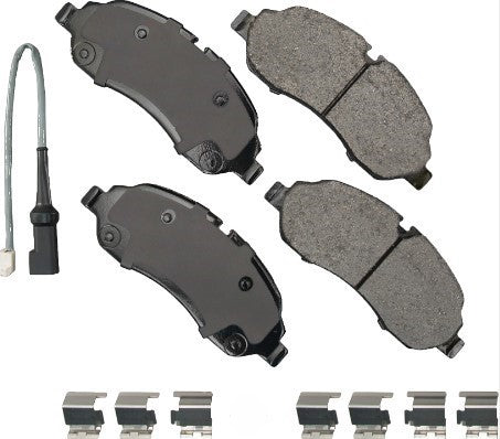 Akebono Brake Corporation Brake Pads - Severe Duty - Front - Ford Transit Van 2015-24 - Set of 4