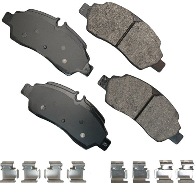 Akebono Brake Corporation Brake Pads - Severe Duty - Rear - Ford Transit Van 2015-21 - Set of 4