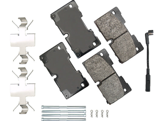 Akebono Brake Corporation Brake Pads - Severe Duty - Front - GM Fullsize SUV / Truck 20210-23 - Set of 4
