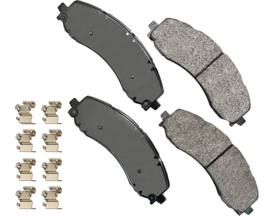 Akebono Brake Corporation Brake Pads - Severe Duty - Front - Ram Fullsize Truck 2019-24 - Set of 4
