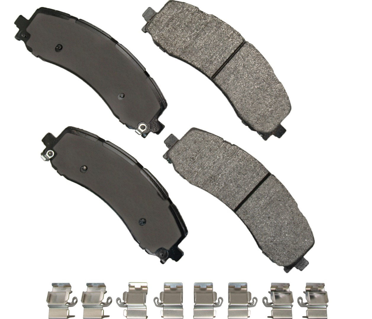Akebono Brake Corporation Brake Pads - Severe Duty - Rear - Ram Fullsize Truck 2019-24 - Set of 4