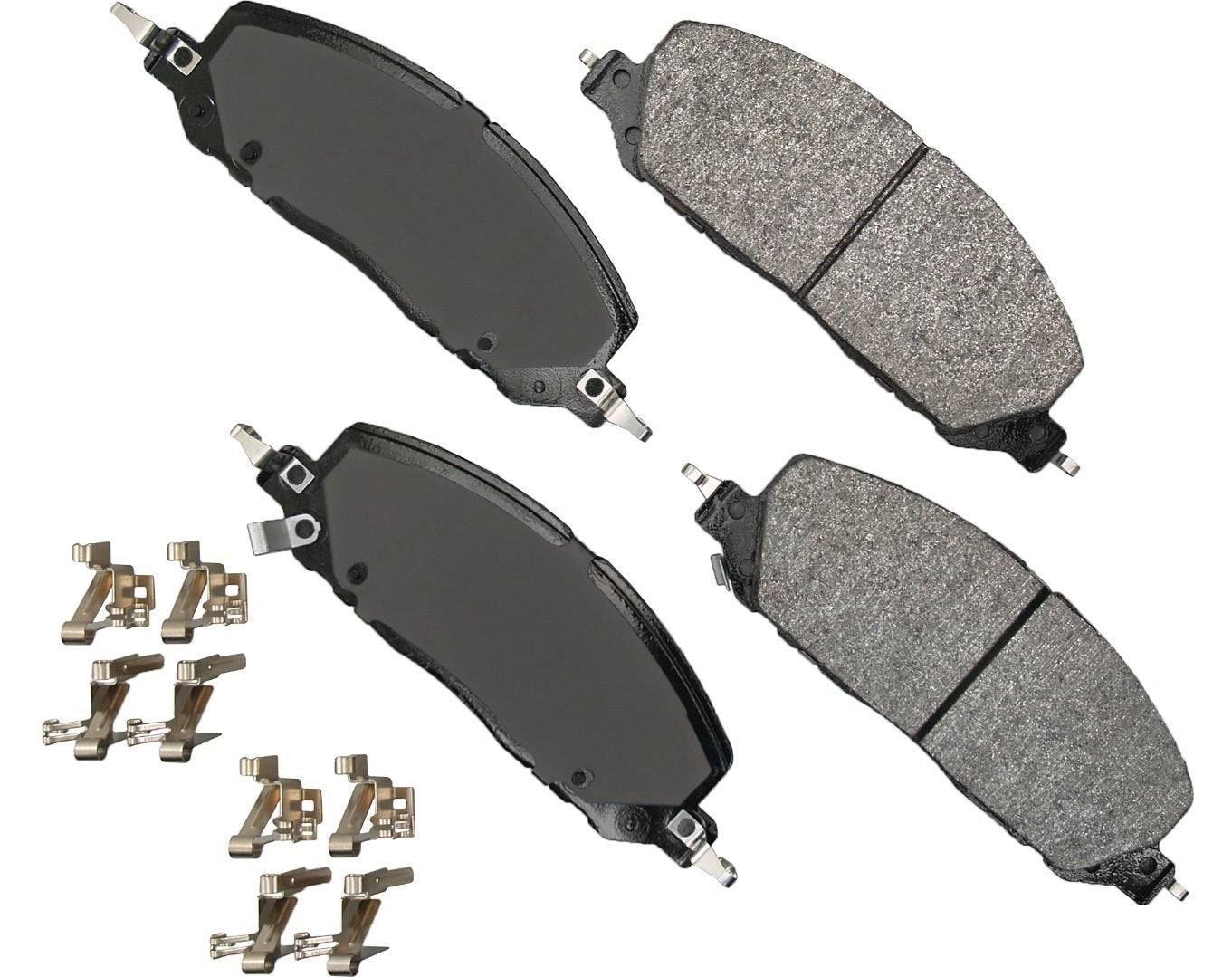 Akebono Brake Corporation Brake Pads - Severe Duty - Front - Ford Fullsize SUV 2020-24 - Set of 4