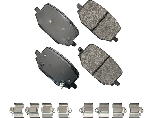 Akebono Brake Corporation Brake Pads - Severe Duty - Rear - Ford Fullsize SUV 2020-24 - Set of 4