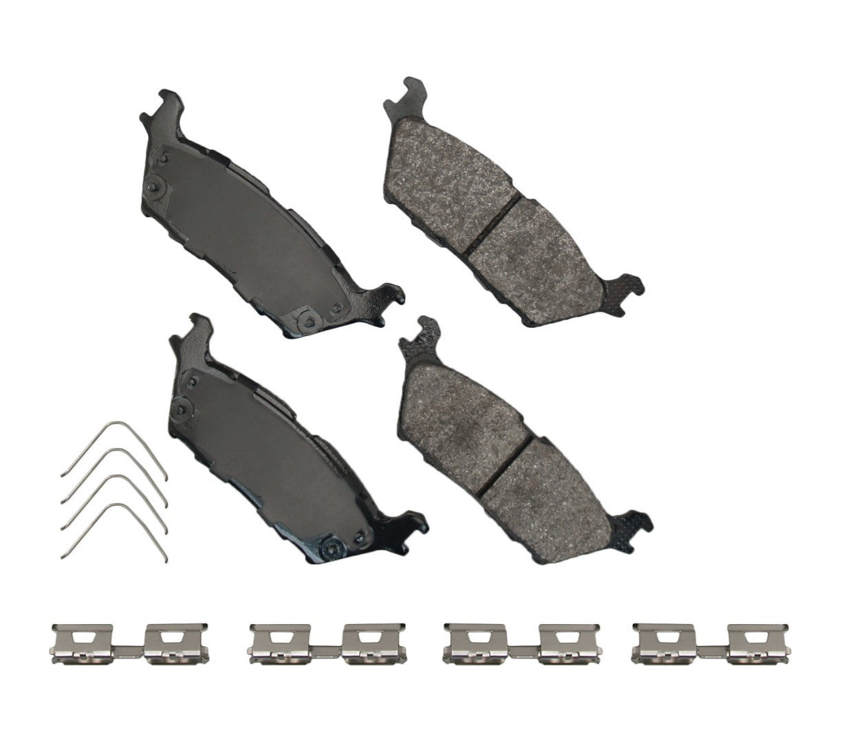 Akebono Brake Corporation Brake Pads - Severe Duty - Rear - Ford Fullsize SUV / Truck 2021-24 - Set of 4