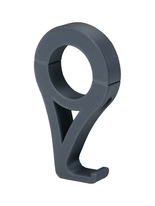 Allstar Performance Helmet Hook - Clamp-On - Plastic - Black - 1-3/4 in OD Tube - Each