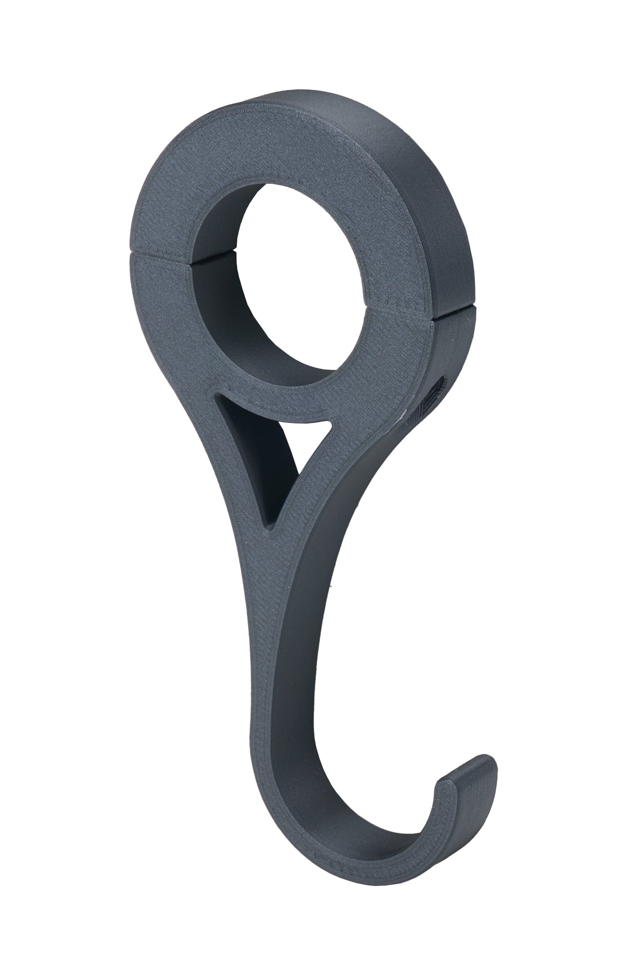 Allstar Performance Steering Wheel Hook - Clamp-On - Aluminum - Black Anodized - 1-5/8 in OD Tube - Each