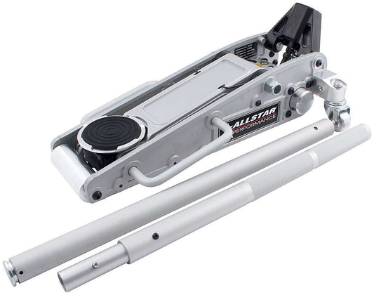 Allstar Performance Floor Jack - 6 Pump - Aluminum - Silver Anodized - Each
