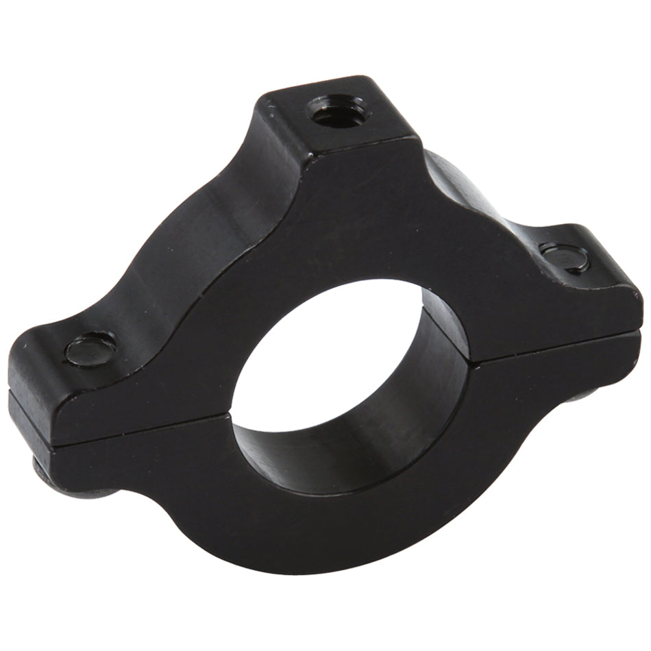 Allstar Performance Roll Bar Accessory Clamp - Clamp-On - Single 1/4-20 in Hole - Aluminum - Black Anodized - 1 in OD