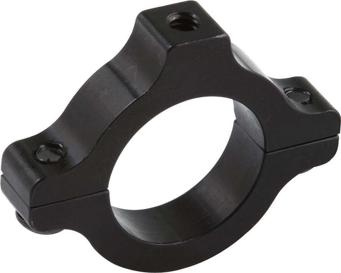 Allstar Performance Roll Bar Accessory Clamp - Clamp-On - Single 1/4-20 in Hole - Aluminum - Black Anodized - 1-1/4 in