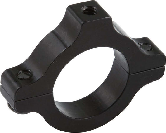 Allstar Performance Roll Bar Accessory Clamp - Clamp-On - Single 1/4-20 in Hole - Aluminum - Black Anodized - 1-1/4 in