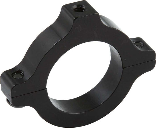 Allstar Performance Roll Bar Accessory Clamp - Clamp-On - Single 1/4-20 in Hole - Aluminum - Black Anodized - 1-1/2 in