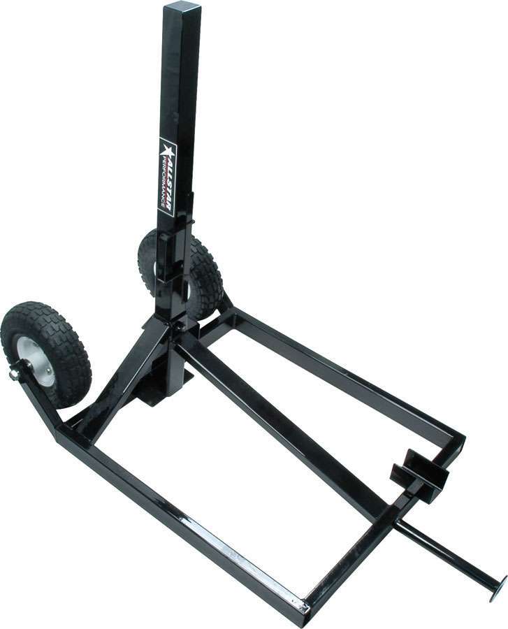 Allstar Performance Tire Prep Stand Cart - Steel - Black Paint - Allstar Electric Tire Prep Stand - Each