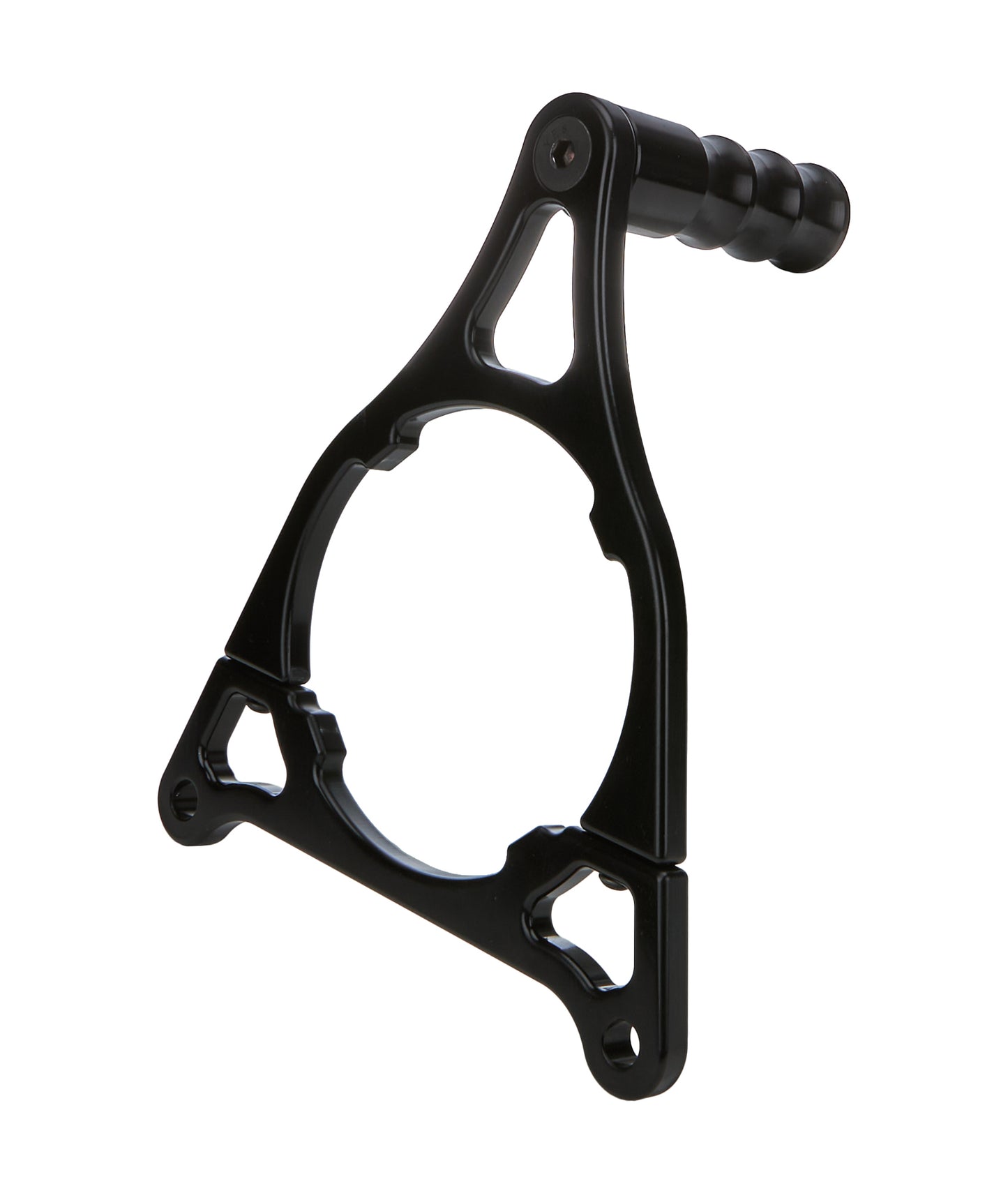 Allstar Performance Compressed Nitrogen Tank Bracket - Stand / Handle - 5.25 in Diameter Bottle - Aluminum - Black