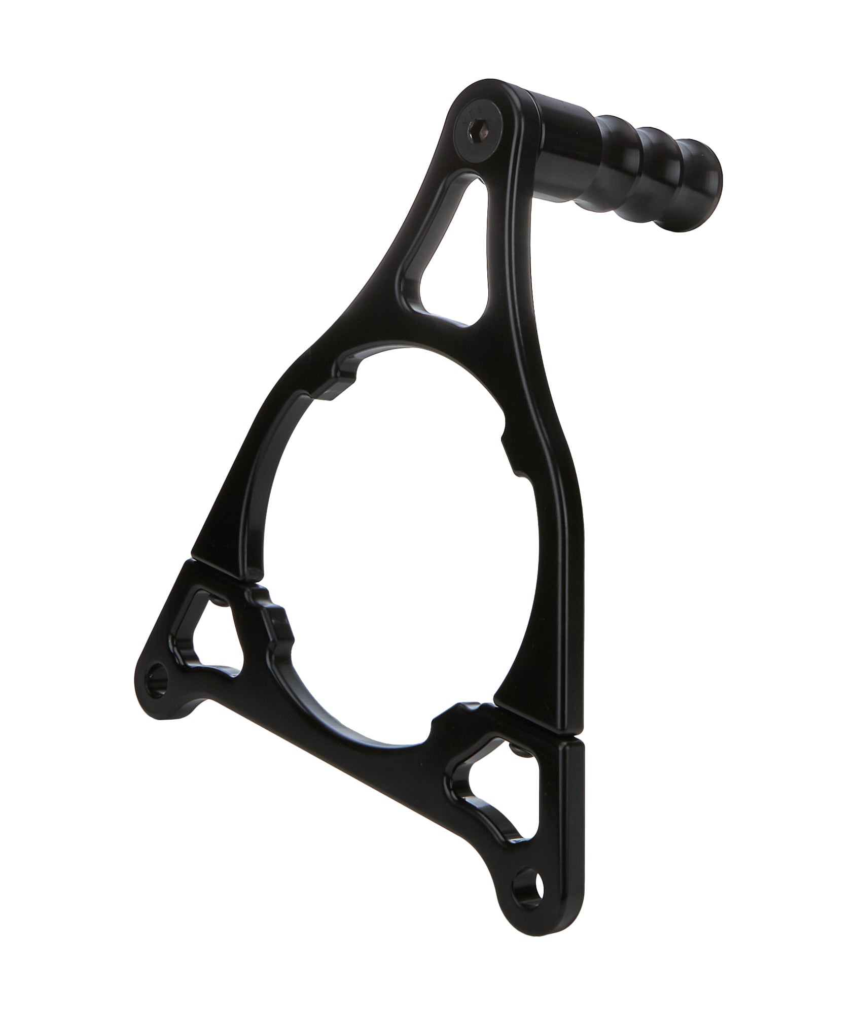 Allstar Performance Compressed Nitrogen Tank Bracket - Stand / Handle - 5.25 in Diameter Bottle - Aluminum - Black