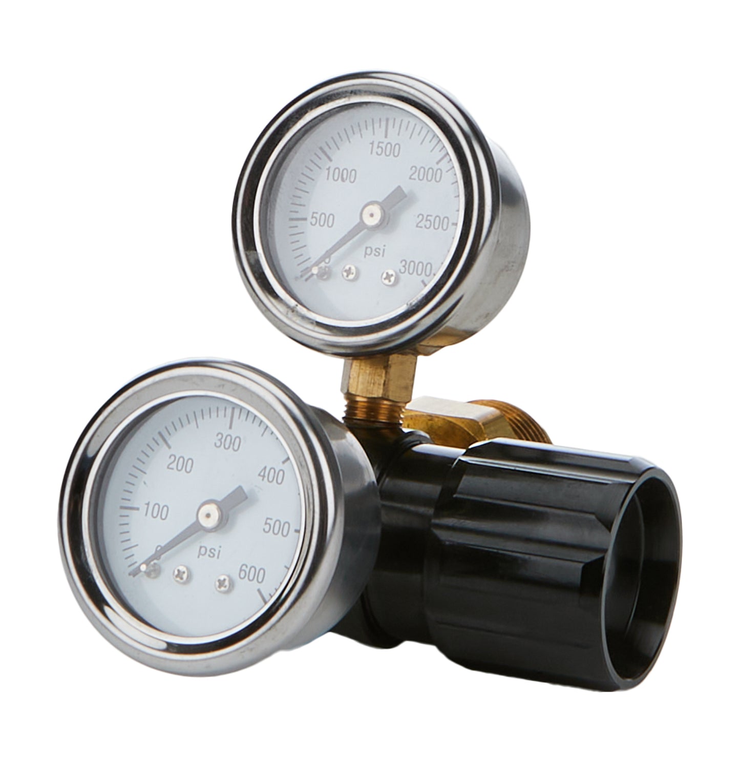 Allstar Performance Nitrogen Regulator - 0-600 psi Adjustable - 1/8 in NPT Outlet - Brass - Natural - Each