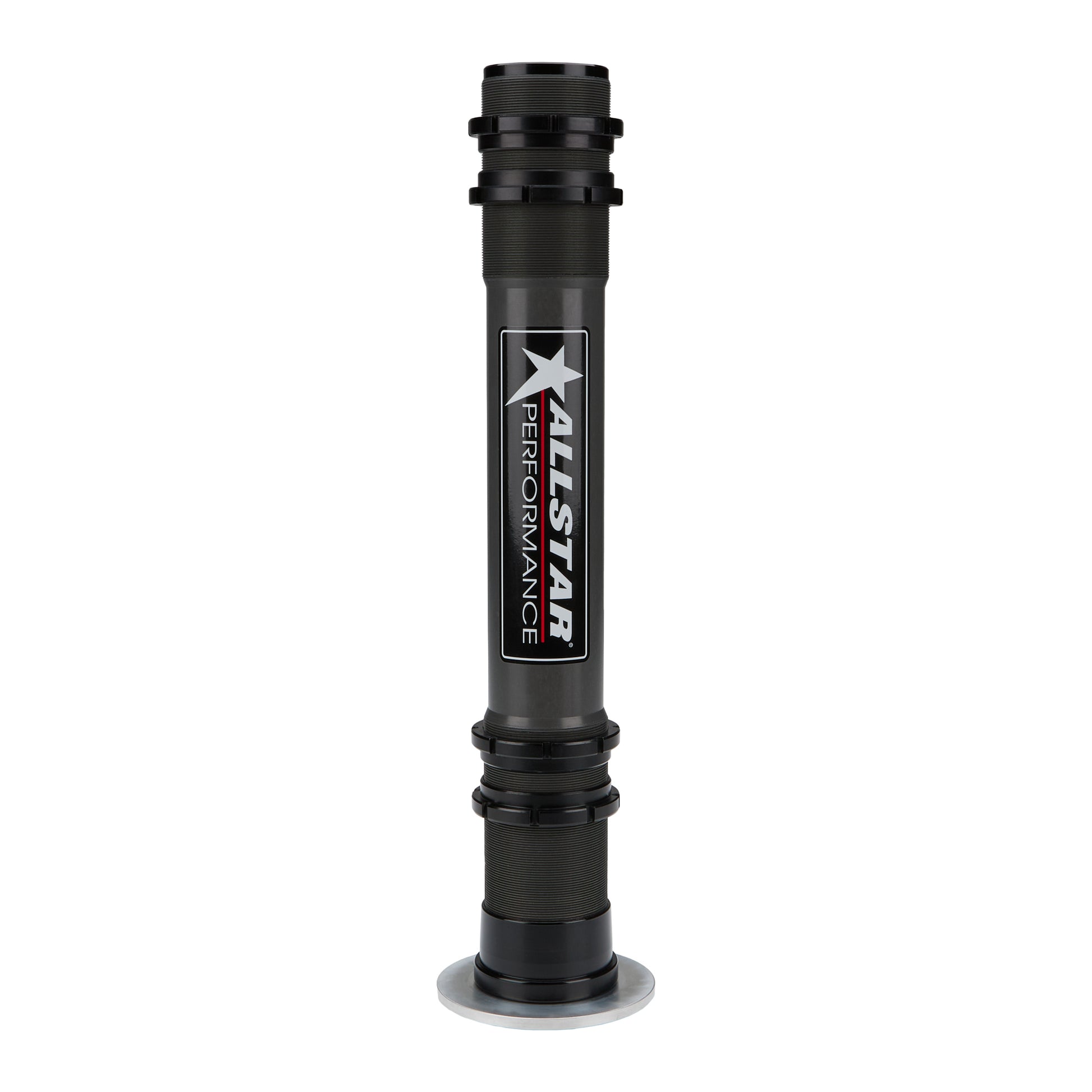 Allstar Performance Air Jack Cylinder - Weld-On - 15.25 in Lift - 3000 lb Max - Aluminum - Black Anodized - Allstar