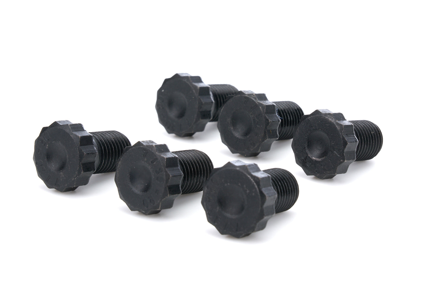 Allstar Performance Flywheel Bolt Kit - 7/16-20 in Thread - 0.685 in Long - 12 Point Head - Steel - Black Oxide - Set