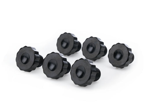 Allstar Performance Flywheel Bolt Kit - 7/16-20 in Thread - 0.500 in Long - 12 Point Head - Steel - Black Oxide - Set