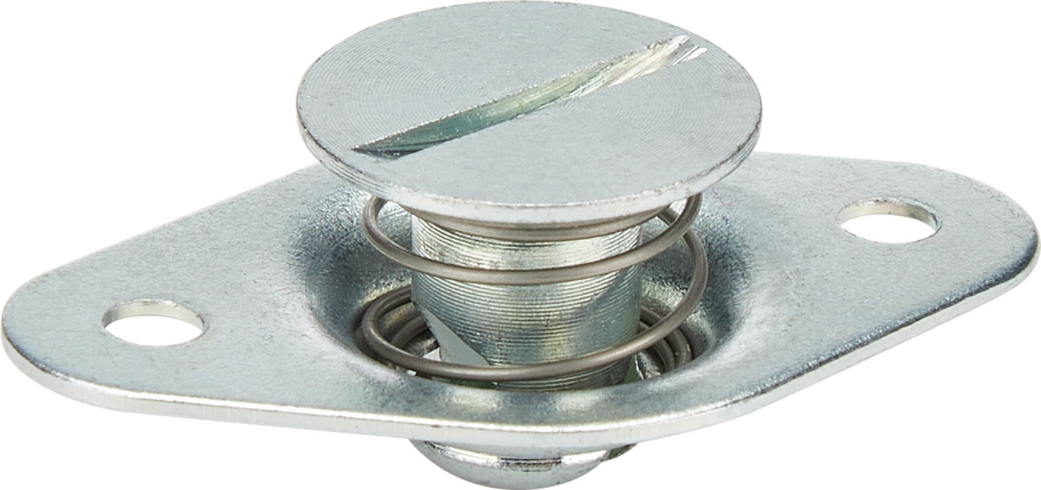 Allstar Performance Quick Turn Fastener - Self Ejecting - Flush Head - Slotted - 5/16 x 0.400 in Body - Steel - Zinc