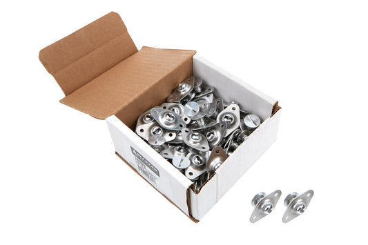 Allstar Performance Quick Turn Fastener - Self Ejecting - Flush Head - Slotted - 5/16 x 0.500 in Body - Aluminum -