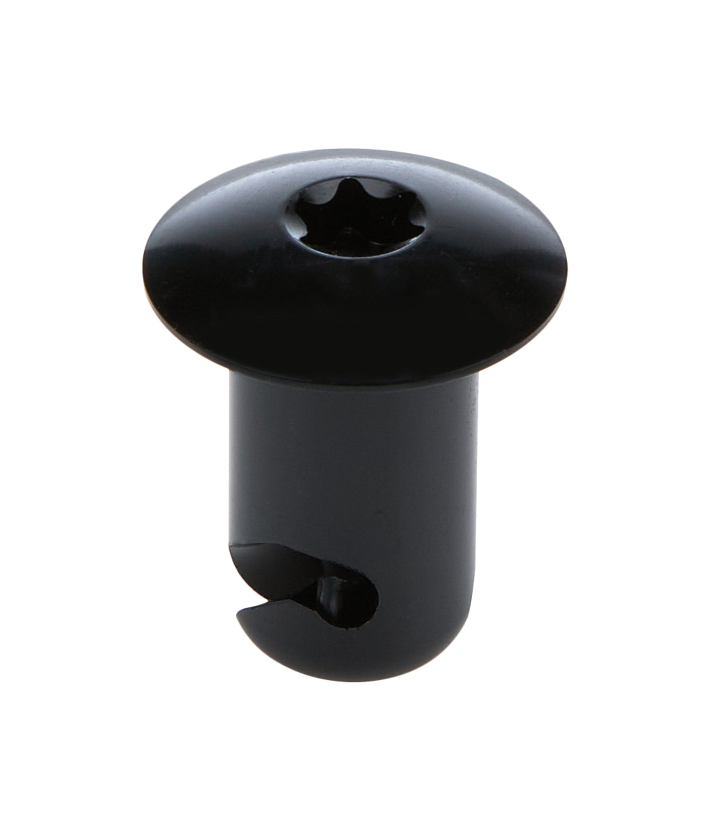 Allstar Performance Quick Turn Fastener - Oval Head - Torx - 7/16 x 0.500 in Body - Aluminum - Black Anodized - Set of