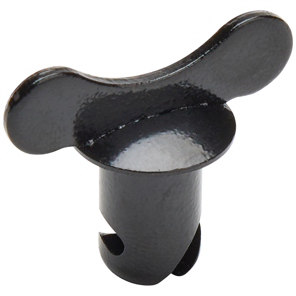 Allstar Performance Quick Turn Fastener - Wing Head - 7/16 x 0.500 in Body - Steel - Black Paint - Set of 50