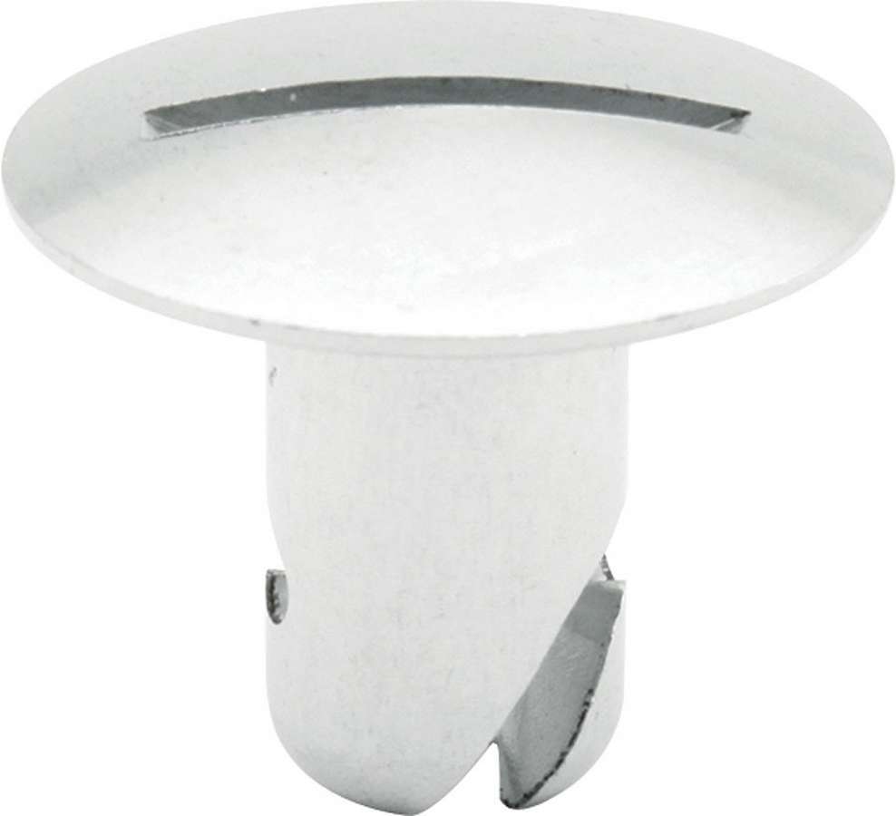 Allstar Performance Quick Turn Fastener - Oversized Oval Head - Slotted - 7/16 x 0.500 in Body - Aluminum - Clear