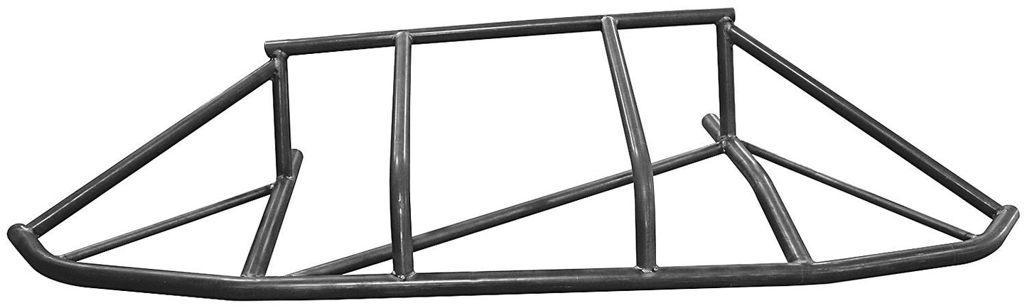 Allstar Performance Bumper - Front - 1.5 in OD - 0.049 in Wall Steel - Chromoly - Natural - Rocket Chassis - Dirt Late