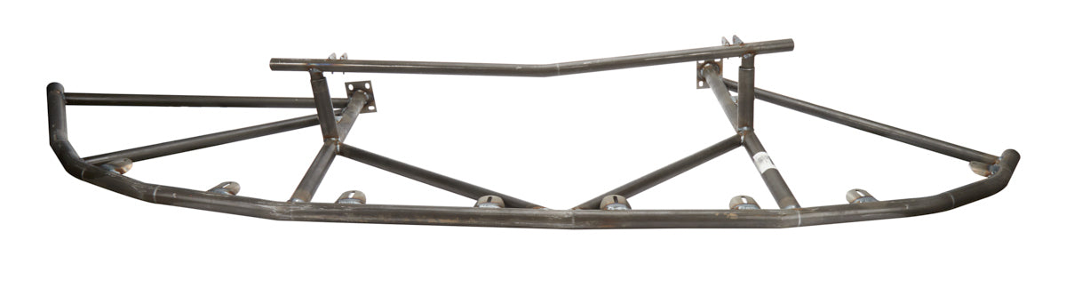 Allstar Performance Bumper - Front - 1.25 in OD - 0.056 in Wall Thickness - Chromoly - Natural - Longhorn Chassis -