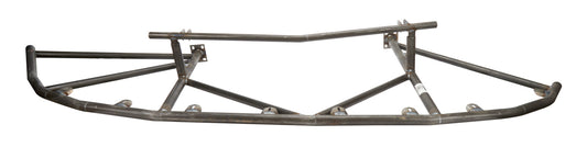 Allstar Performance Bumper - Front - 1.25 in OD - 0.056 in Wall Thickness - Chromoly - Natural - Longhorn Chassis -
