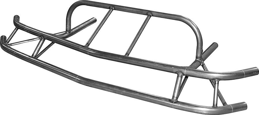 Allstar Performance Bumper - Front - 1.5 in OD - 0.065 in Wall - Steel - Natural - Mastersbilt Chassis 2008-13 - Dirt