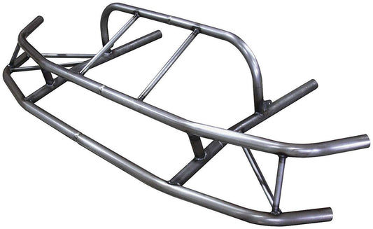 Allstar Performance Bumper - Front - 2-Piece - 1.5 in OD - 0.065 in Wall - Steel - Natural - Mastersbilt Gen X Chassis