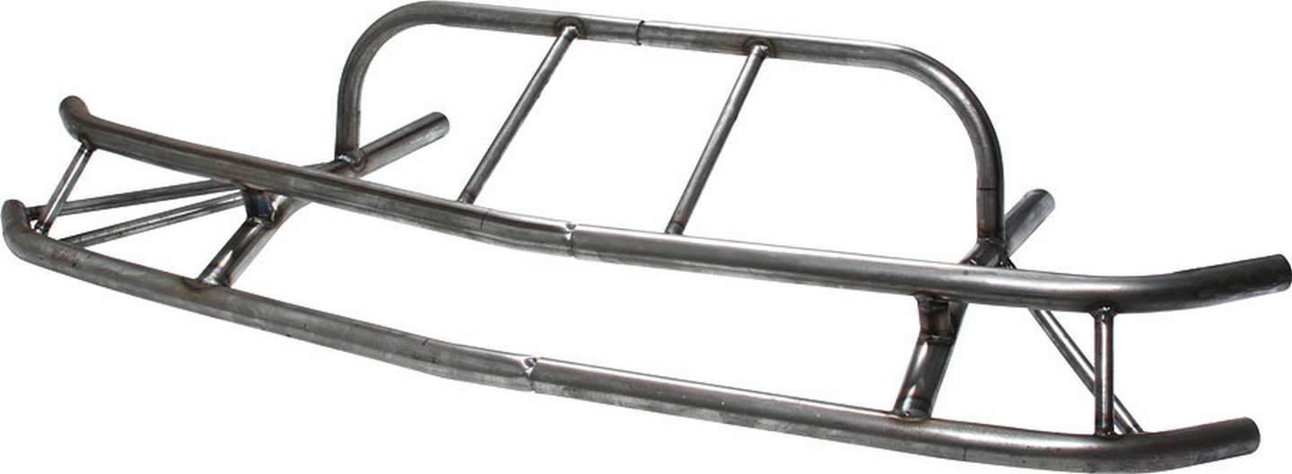Allstar Performance Bumper - Front - 2-Piece - 1.5 in OD - 0.065 in Wall - Steel - Natural - Mastersbilt Chassis -