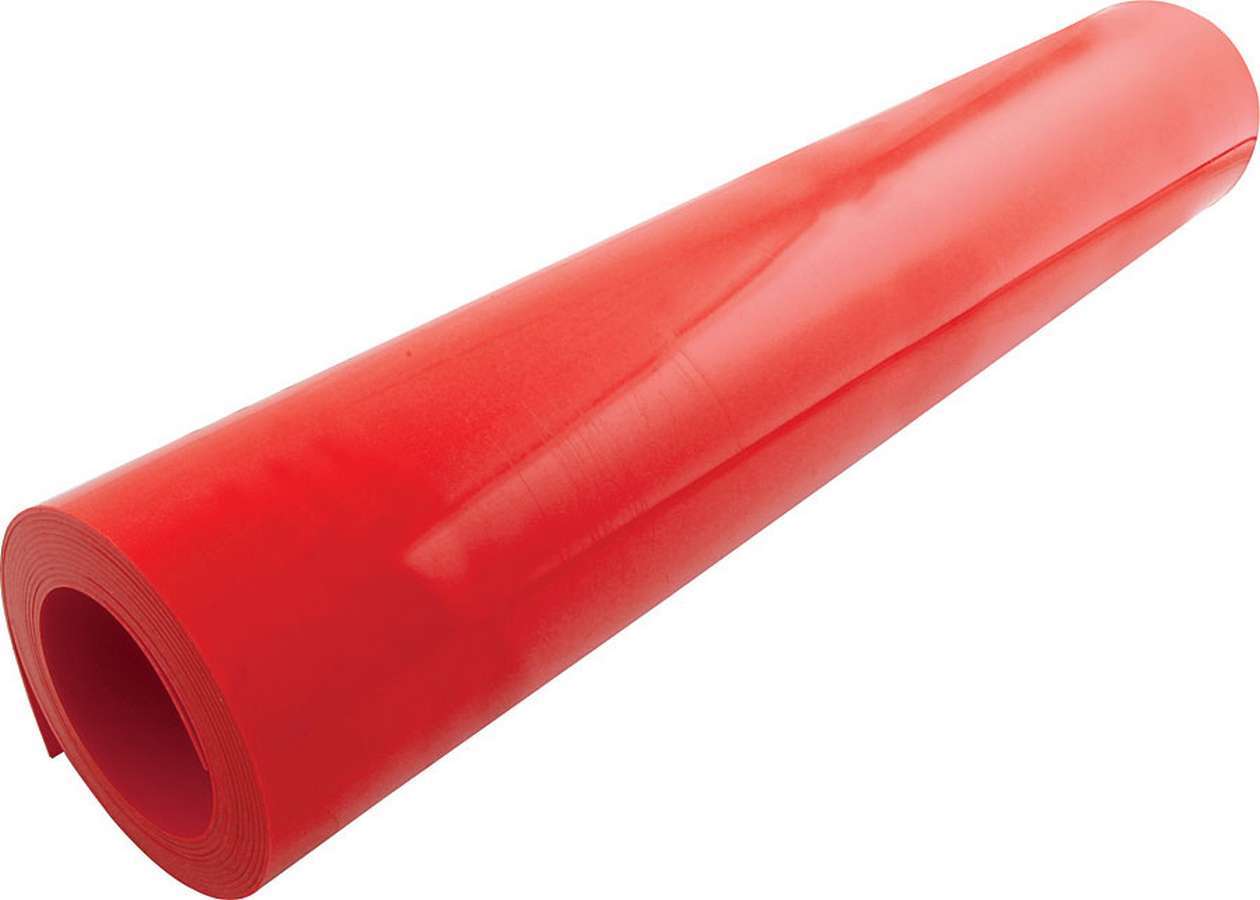 Allstar Performance Sheet Plastic - 2 x 50 ft - 0.07 in Thick - Plastic - Red - Each