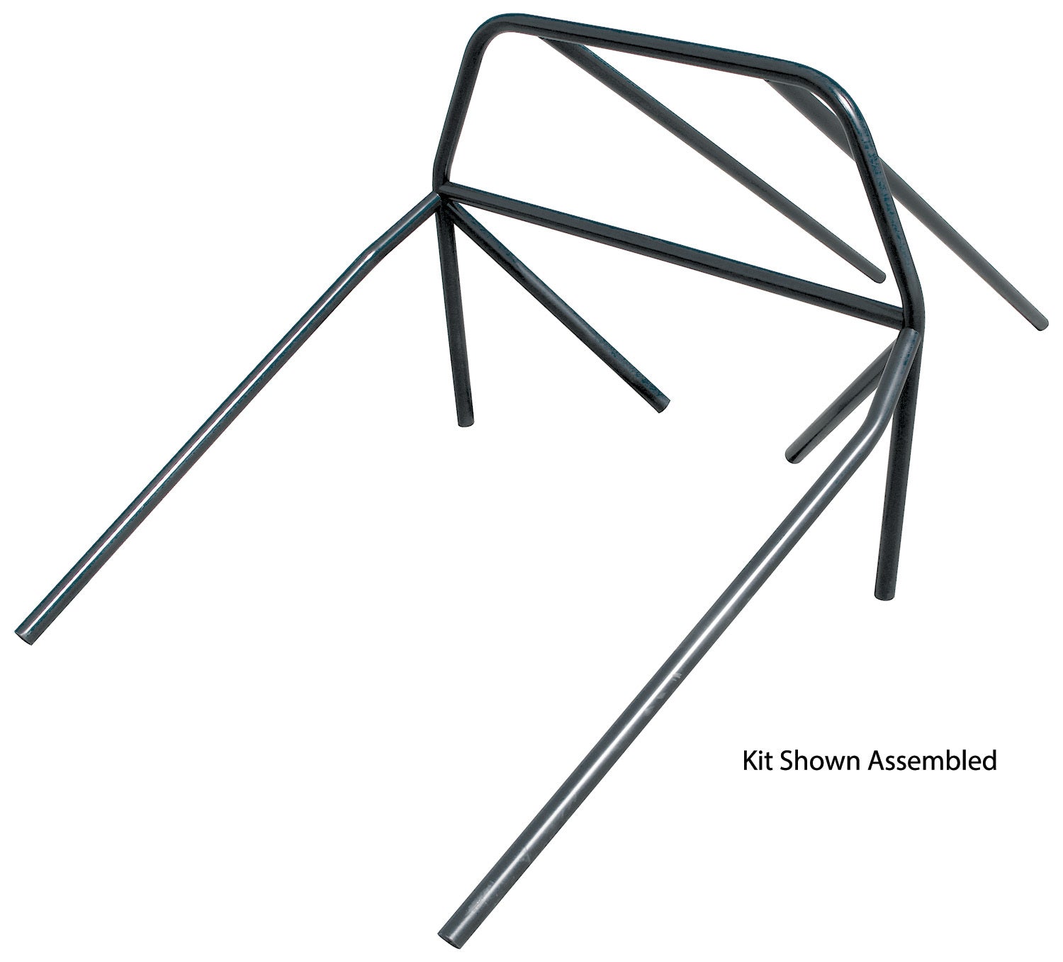 Allstar Performance Roll Bar - 8-Point - Weld-On - 1.75 in Diameter - 0.134 in Wall - Steel - Natural - Chevy Camaro