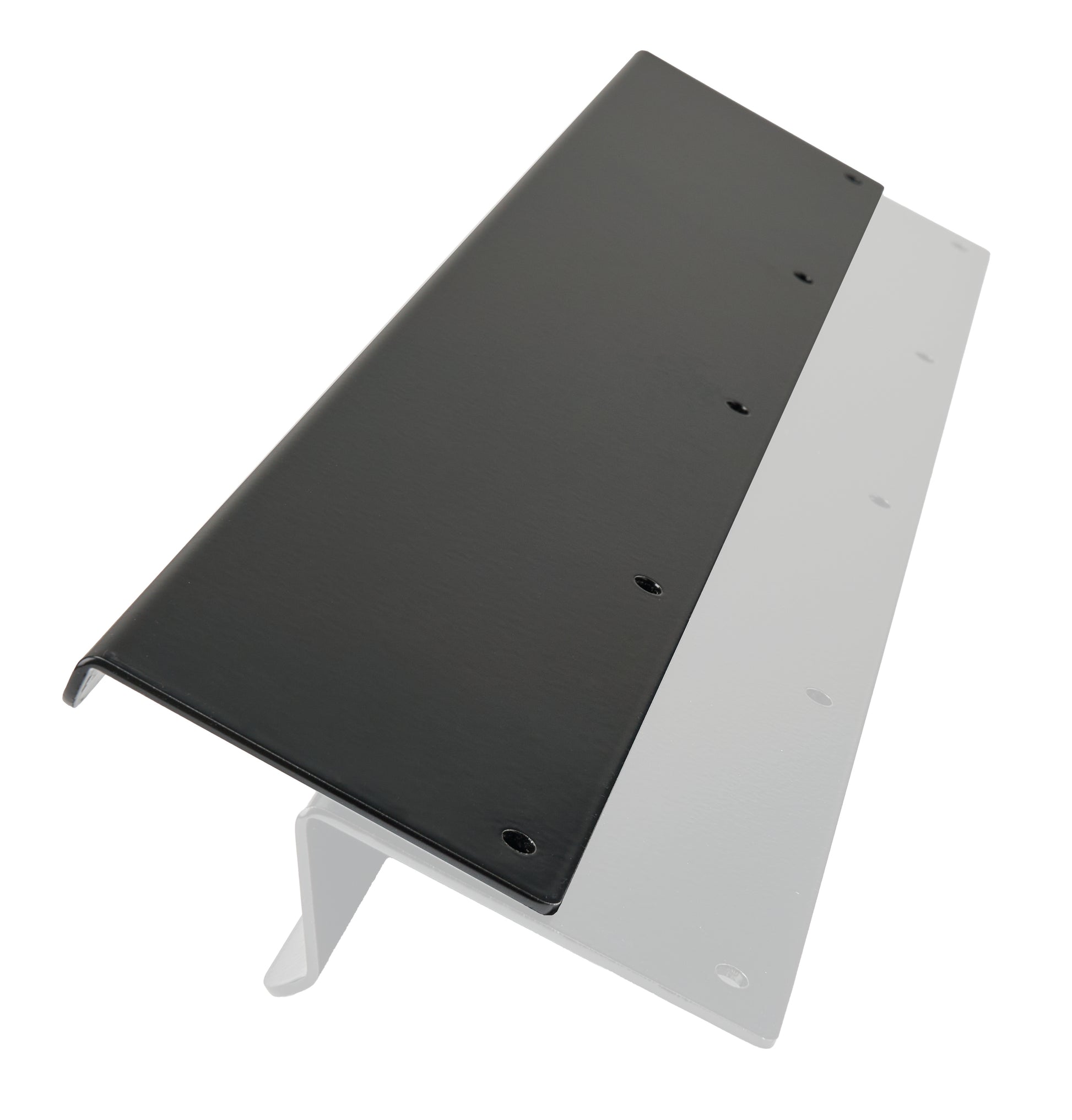 Allstar Performance Spoiler Extension - 49 x 2 in - 18 x 2 in Breakaway - 2-Piece - 1 in Extension Height - Aluminum -