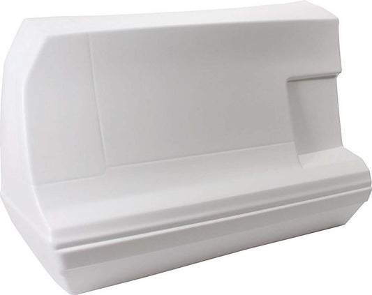 Allstar Performance Bumper Cover - Driver Side - Rear - Molded Plastic - White - Chevy Monte Carlo SS 1983-88 - Each