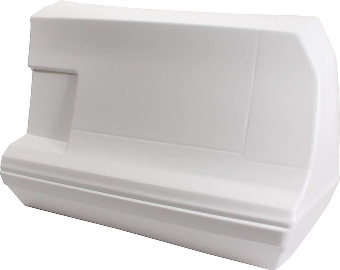 Allstar Performance Bumper Cover - Passenger Side - Rear - Molded Plastic - White - Chevy Monte Carlo SS 1983-88 - Each