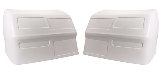 Allstar Performance Nose - MD3 - 2-Piece Complete - Plastic - White - Chevy Monte Carlo SS 1983-88 - Kit