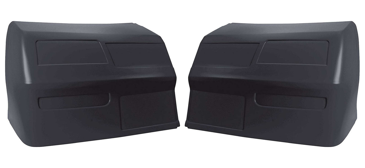 Allstar Performance Nose - MD3 - 2-Piece Complete - Plastic - Black - Chevy Monte Carlo SS 1983-88 - Kit