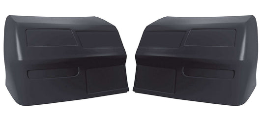 Allstar Performance Nose - MD3 - 2-Piece Complete - Plastic - Black - Chevy Monte Carlo SS 1983-88 - Kit