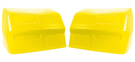 Allstar Performance Nose - MD3 - 2-Piece Complete - Plastic - Yellow - Chevy Monte Carlo SS 1983-88 - Kit