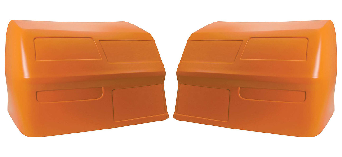 Allstar Performance Nose - MD3 - 2-Piece Complete - Plastic - Orange - Chevy Monte Carlo SS 1983-88 - Kit