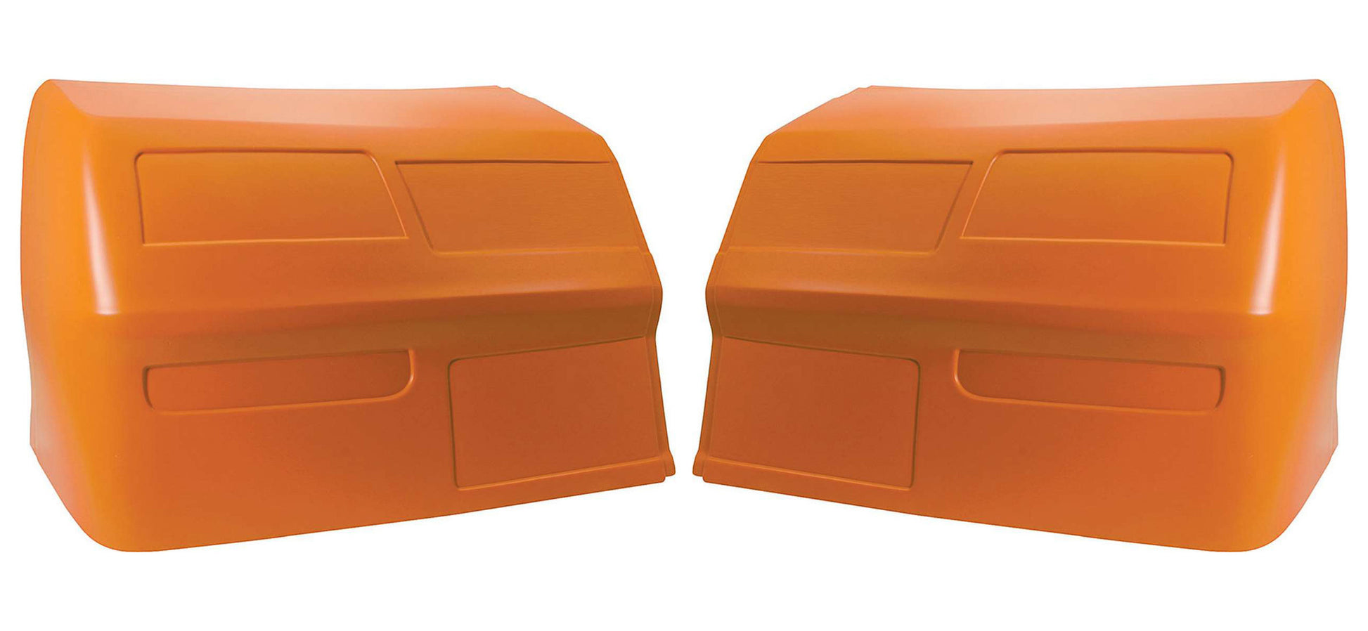 Allstar Performance Nose - MD3 - 2-Piece Complete - Plastic - Orange - Chevy Monte Carlo SS 1983-88 - Kit