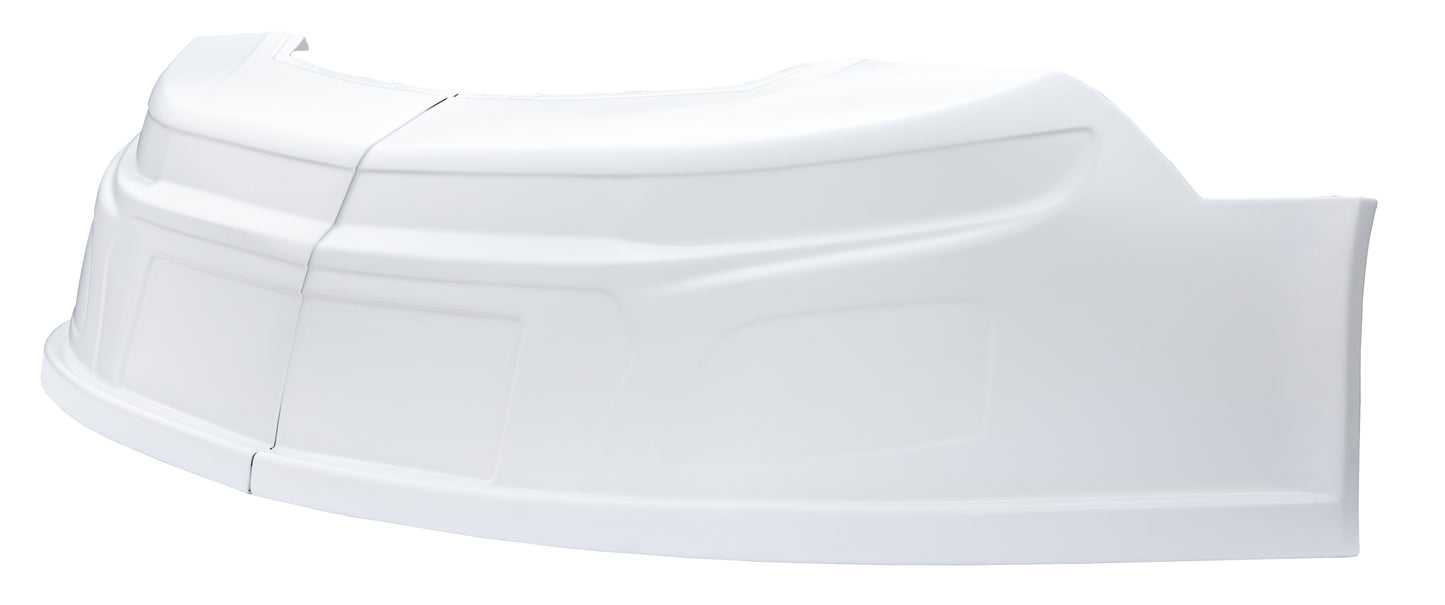 Allstar Performance Nose - 2-Piece Complete - Plastic - White - Chevrolet Camaro - 2019 Short Track - Kit