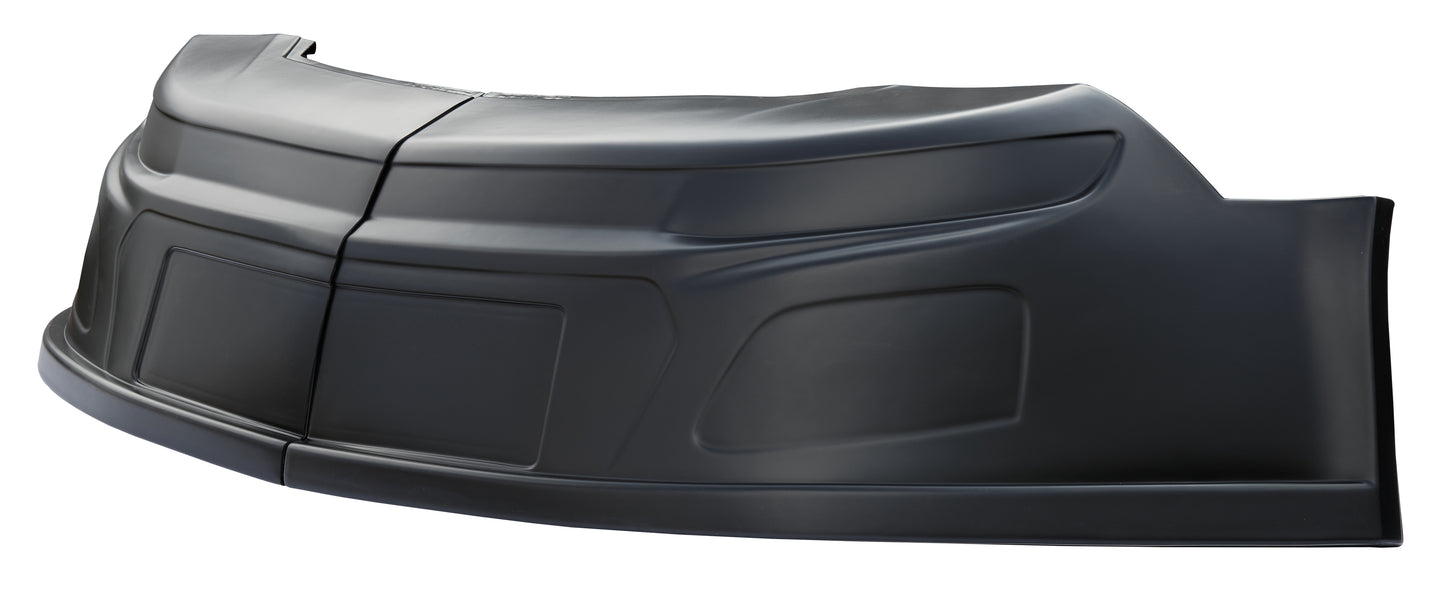 Allstar Performance Nose - 2-Piece Complete - Plastic - Black - Chevrolet Camaro - 2019 Short Track - Kit