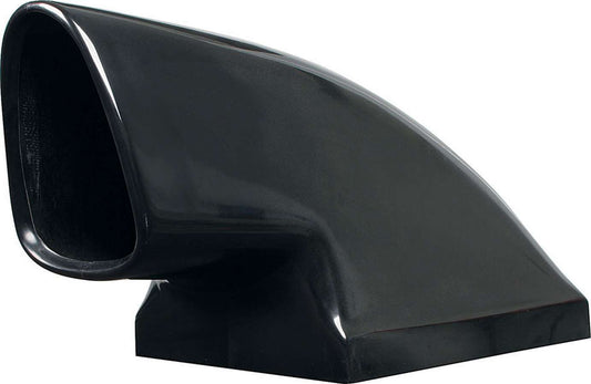 Allstar Performance Hood Scoop - Dragster - 16 in Tall - 14 in Wide - 33 in Long - Fiberglass - Black - Each