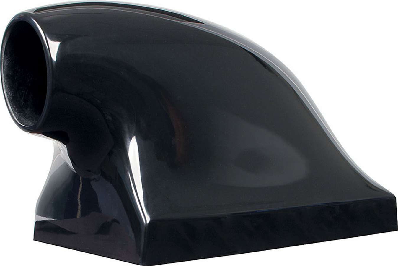 Allstar Performance Hood Scoop - Dragster - 15.5 in Tall - 14 in Wide - 25.5 in Long - Fiberglass - Black - Each